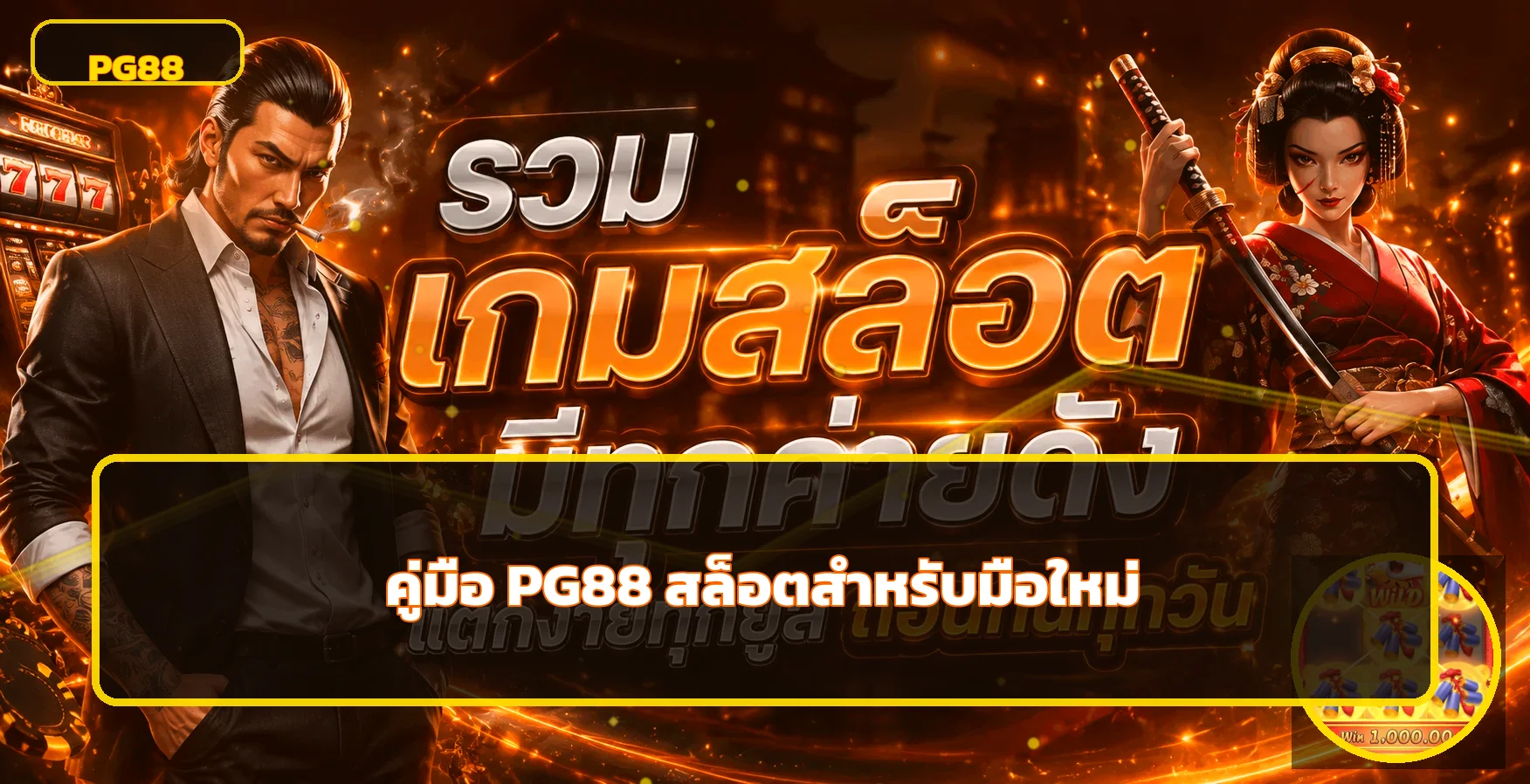 PG88 สล็อตมือใหม่ | RTP ทดลองเล่น และคุมงบ